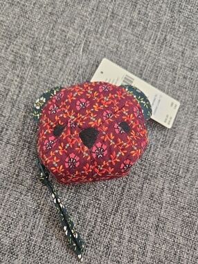 NWT Vera Bradley x Anthropologie Classic Mini Bear Bag Charm